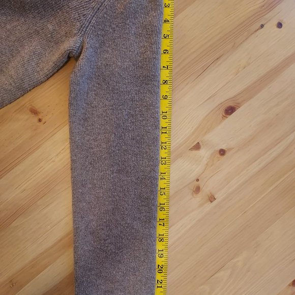 J.Crew  cardigan brown sweater M - Picture 9 of 11